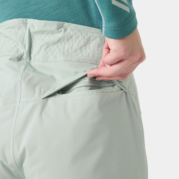 W LEGENDARY INSULATED PANT, GREEN MIST, L