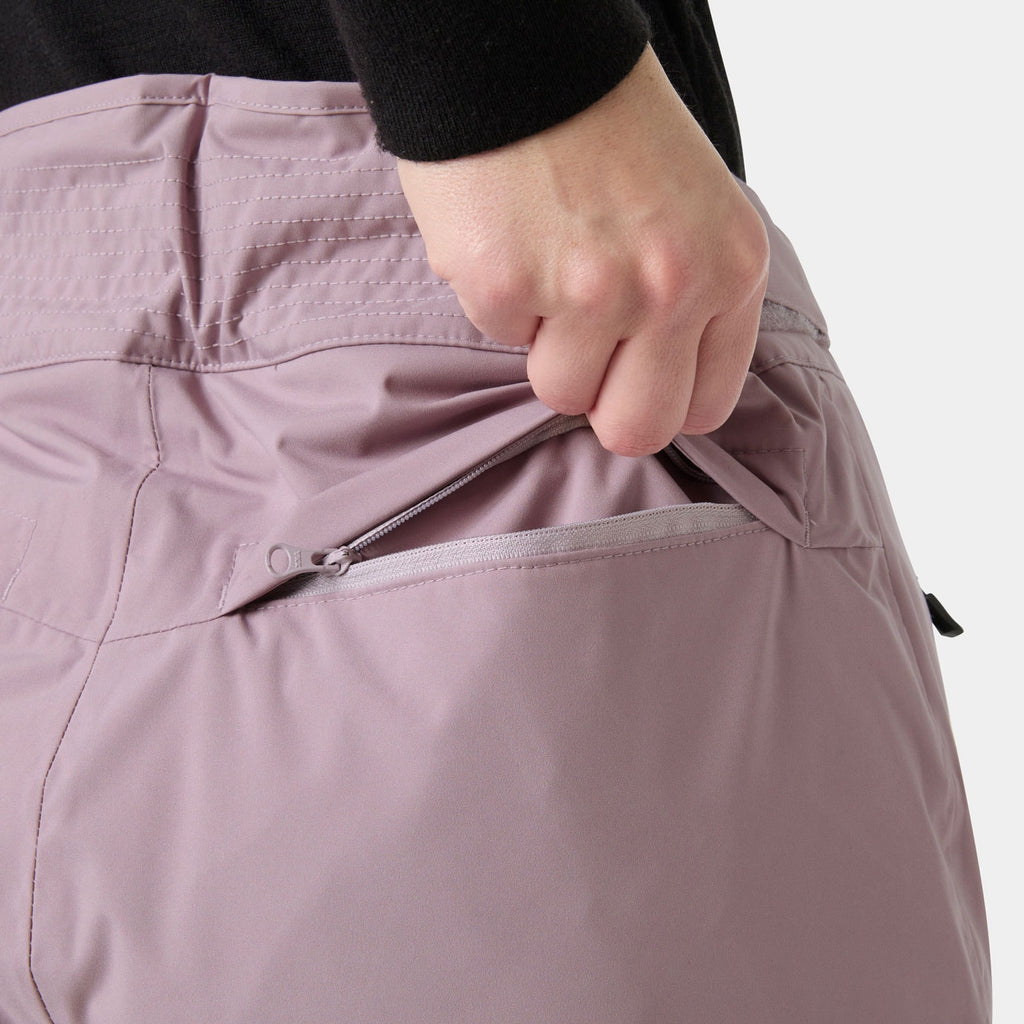 W LEGENDARY INSULATED PANT, PURPLE CLAY, XS