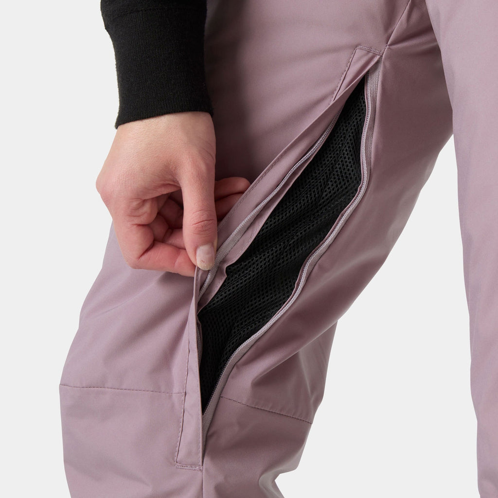 W LEGENDARY INSULATED PANT, PURPLE CLAY, XS