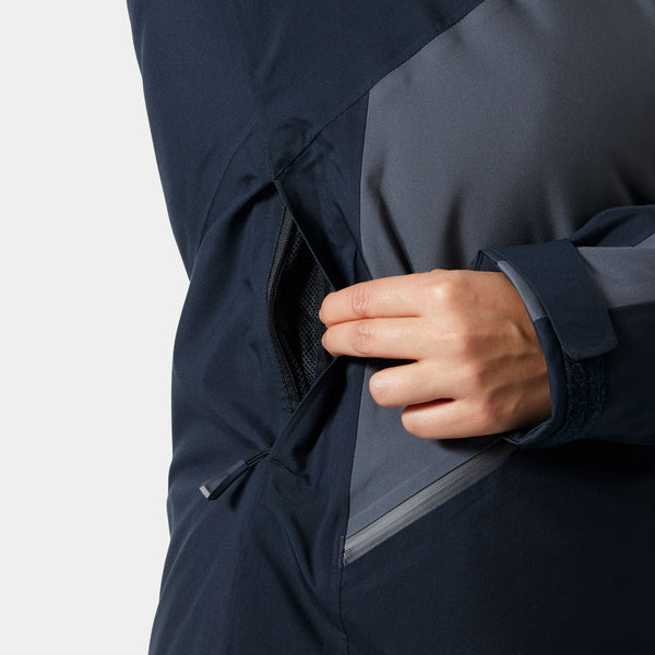 W COURCHEVEL JACKET, NAVY, L