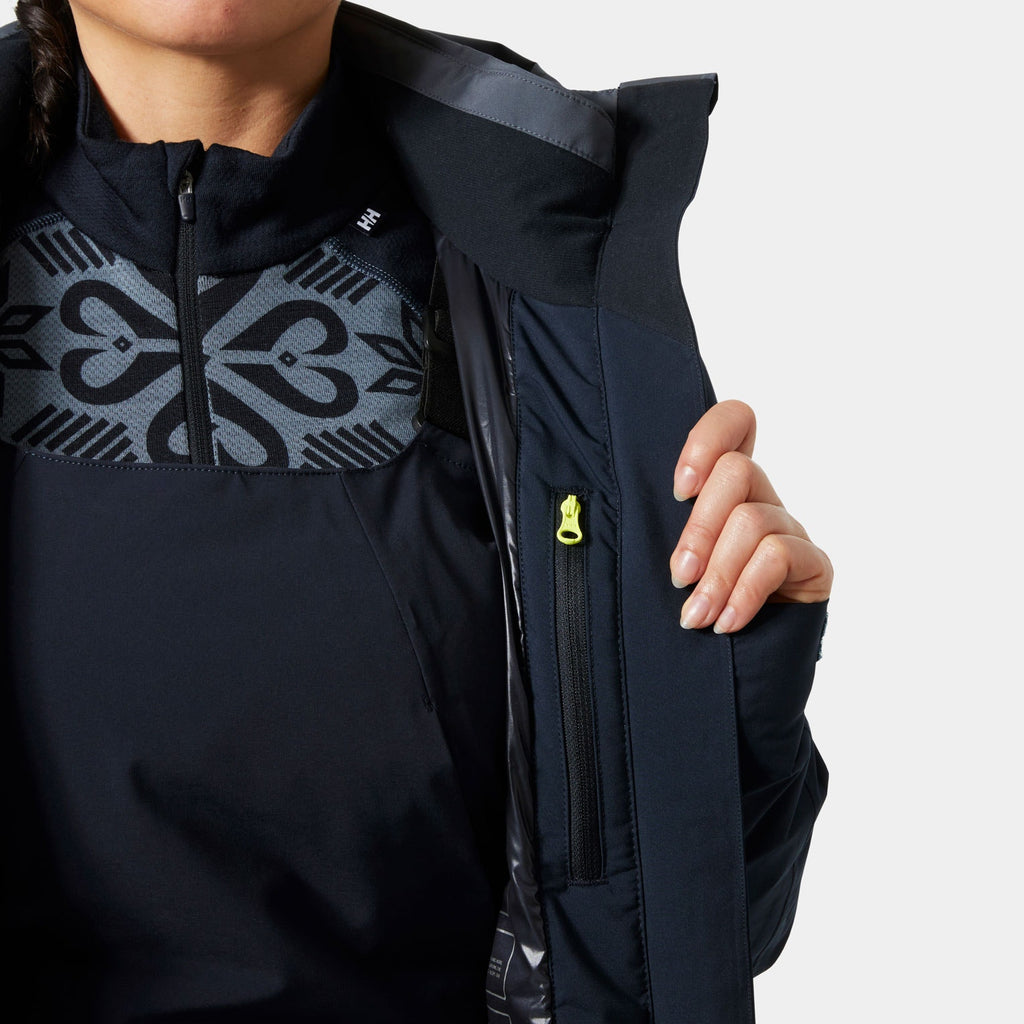 W COURCHEVEL JACKET, NAVY, L