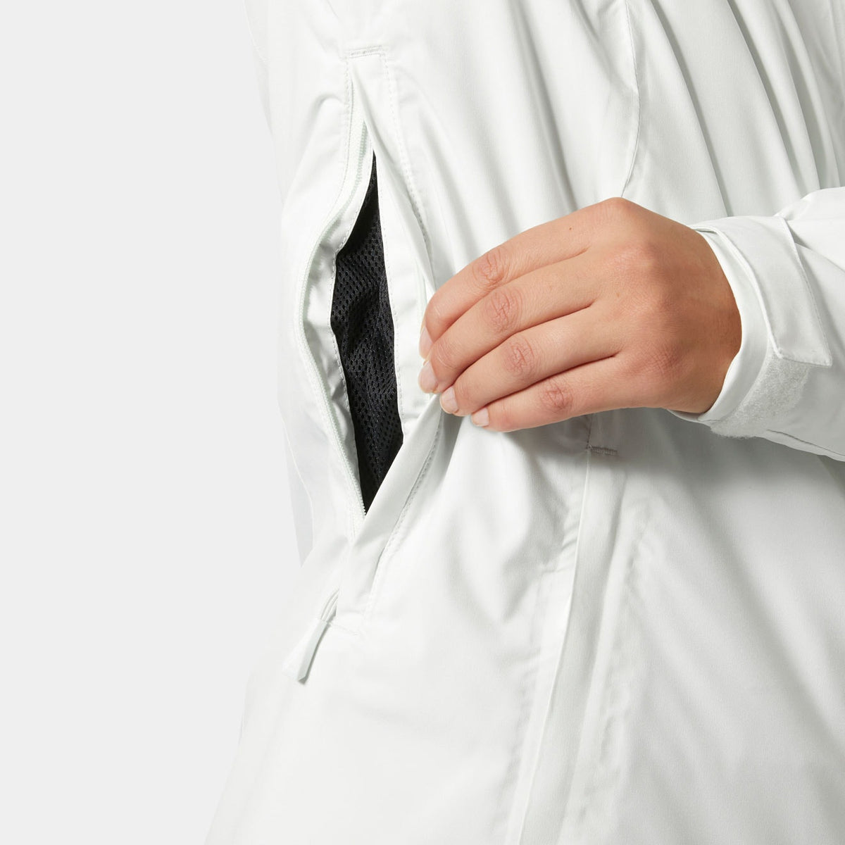 W PANORAMA INS JACKET, SEAFOAM, L