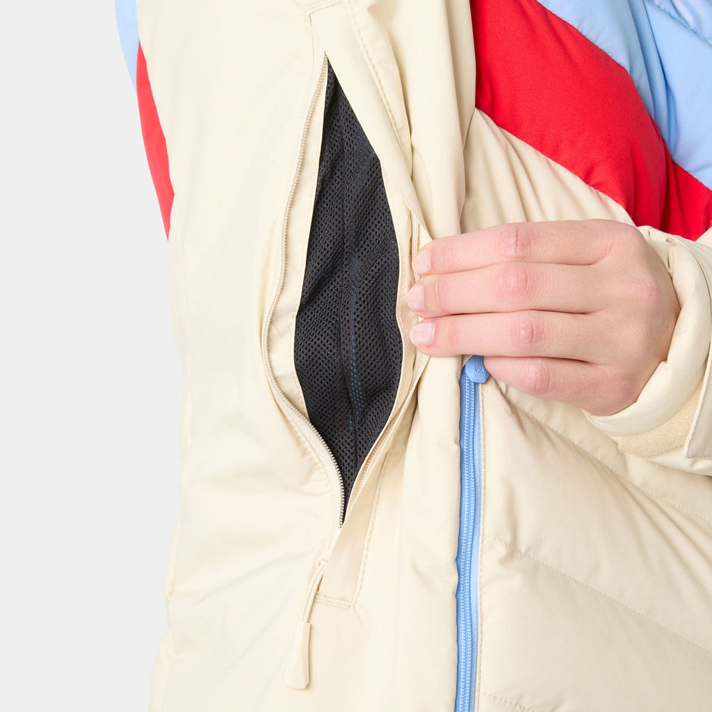W IMPERIAL PUFFY JACKET, CREAM, L