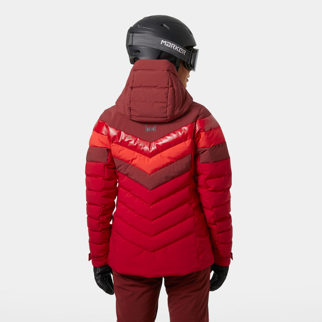 W IMPERIAL PUFFY JACKET, MARS RED, L