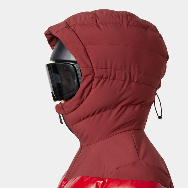 W IMPERIAL PUFFY JACKET, MARS RED, L