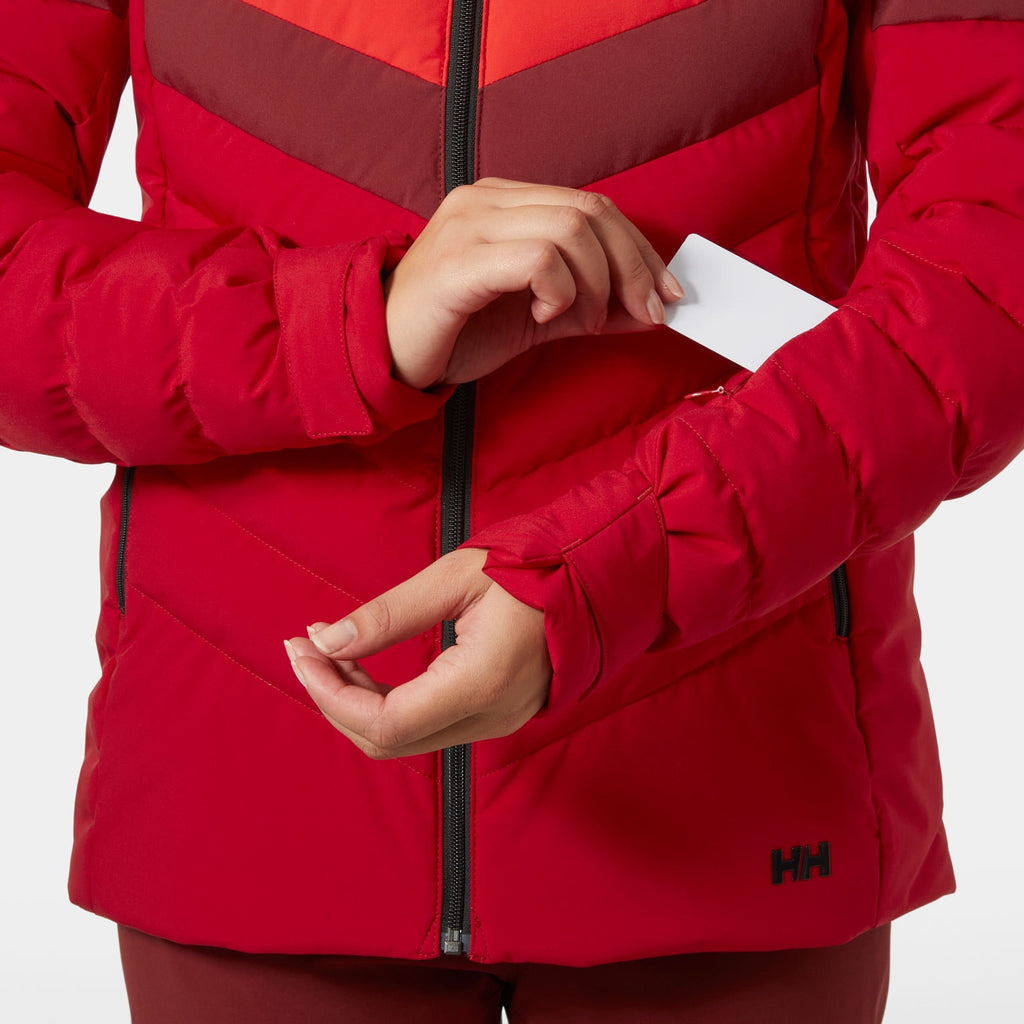 W IMPERIAL PUFFY JACKET, MARS RED, L