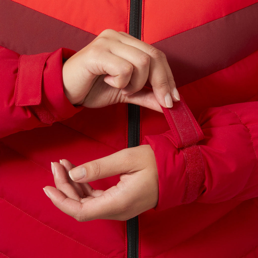 W IMPERIAL PUFFY JACKET, MARS RED, L