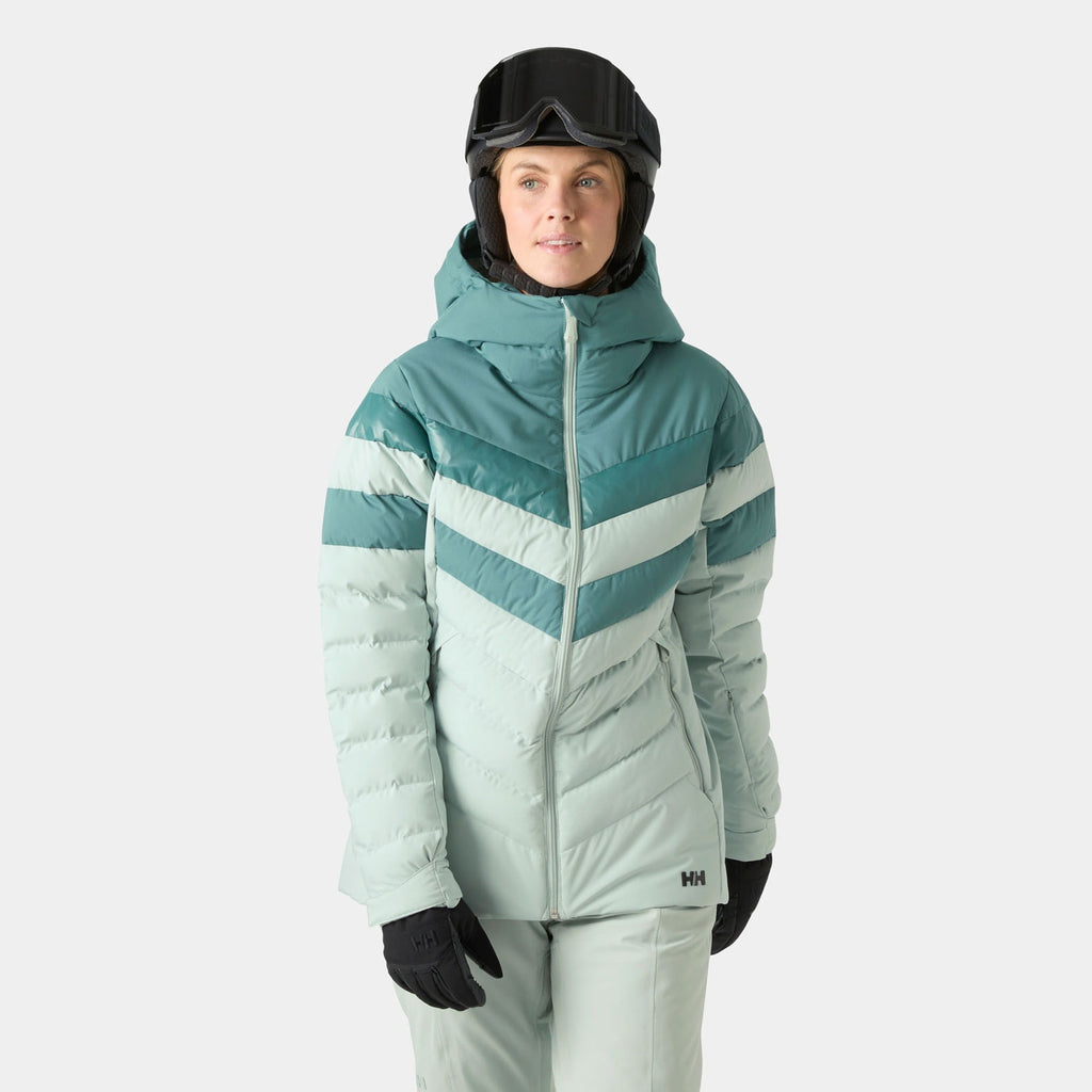 W IMPERIAL PUFFY JACKET, GREEN MIST, M