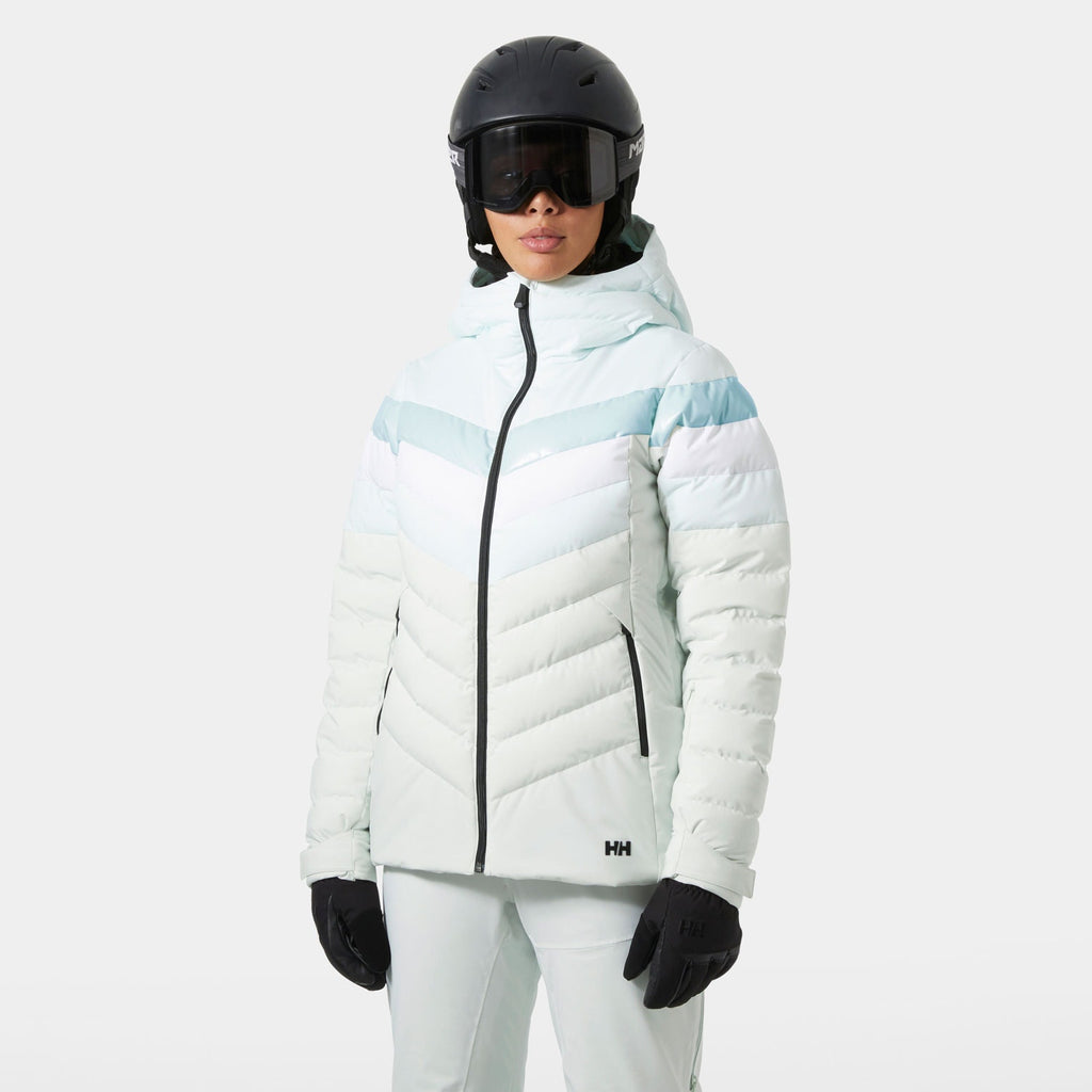 W IMPERIAL PUFFY JACKET, ICICLE, L