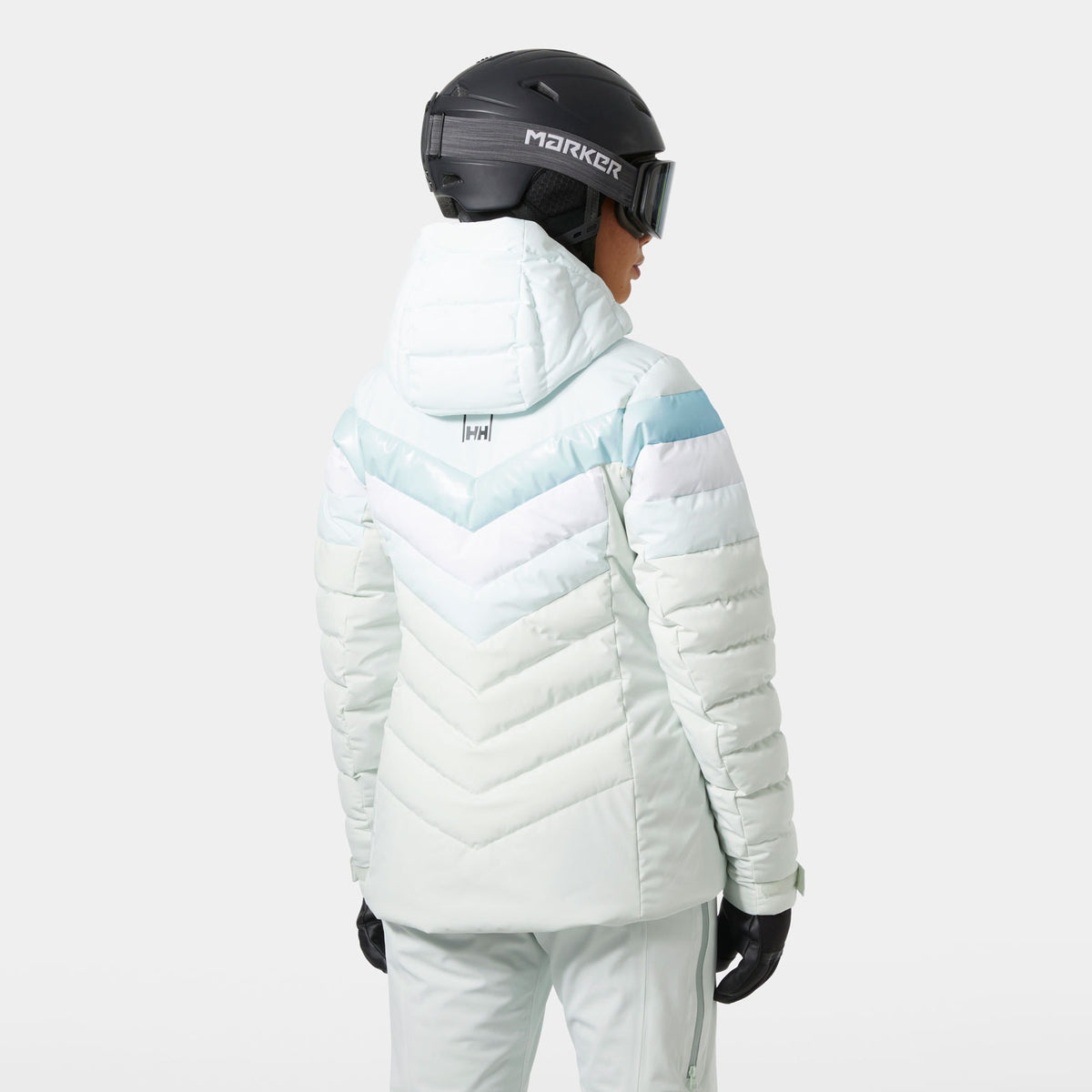 W IMPERIAL PUFFY JACKET, ICICLE, L