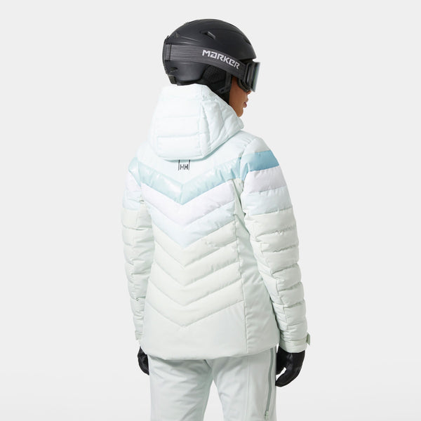 W IMPERIAL PUFFY JACKET, ICICLE, L
