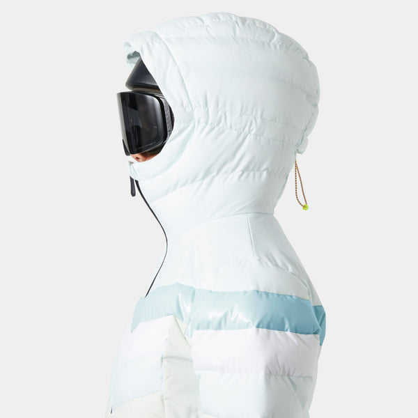 W IMPERIAL PUFFY JACKET, ICICLE, L
