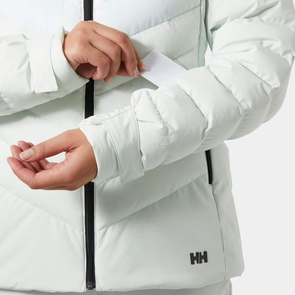 W IMPERIAL PUFFY JACKET, ICICLE, L