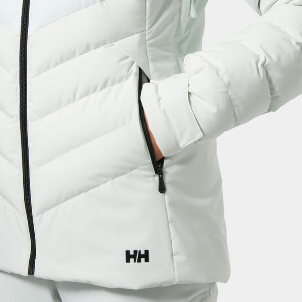 W IMPERIAL PUFFY JACKET, ICICLE, L