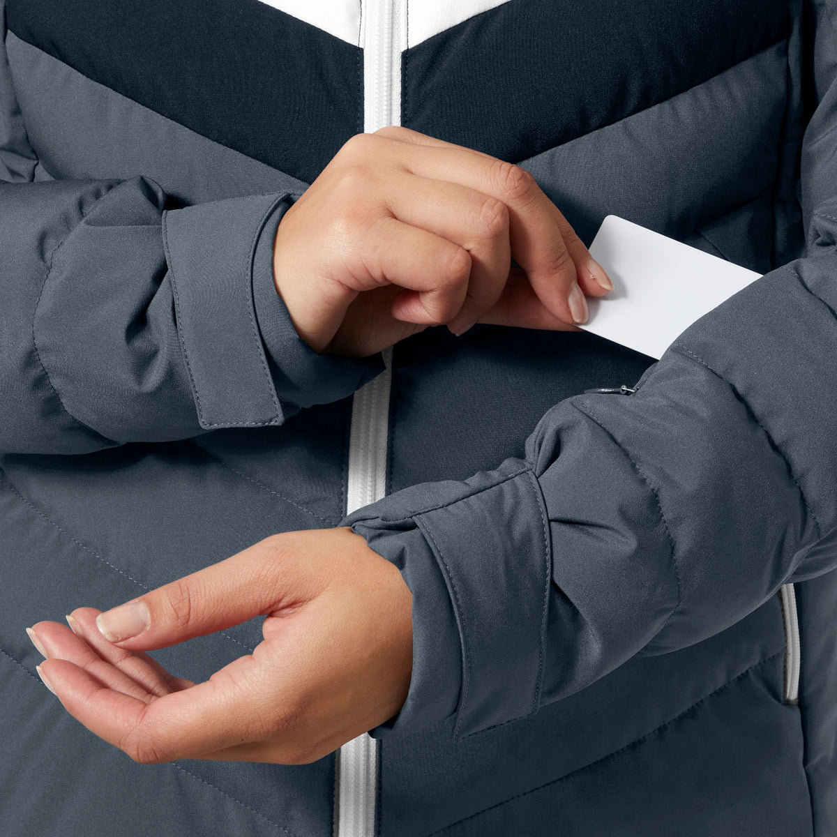 W IMPERIAL PUFFY JACKET, NAVY, L