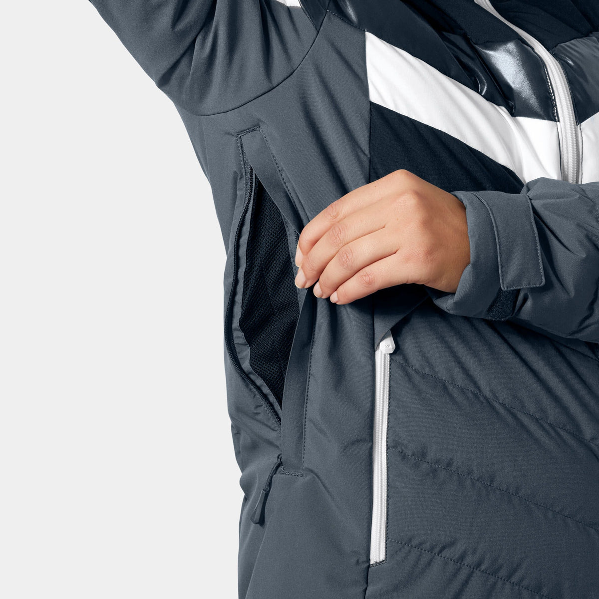 W IMPERIAL PUFFY JACKET, NAVY, L