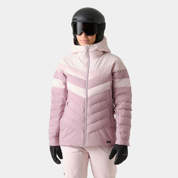 W IMPERIAL PUFFY JACKET, PURPLE CLAY, L
