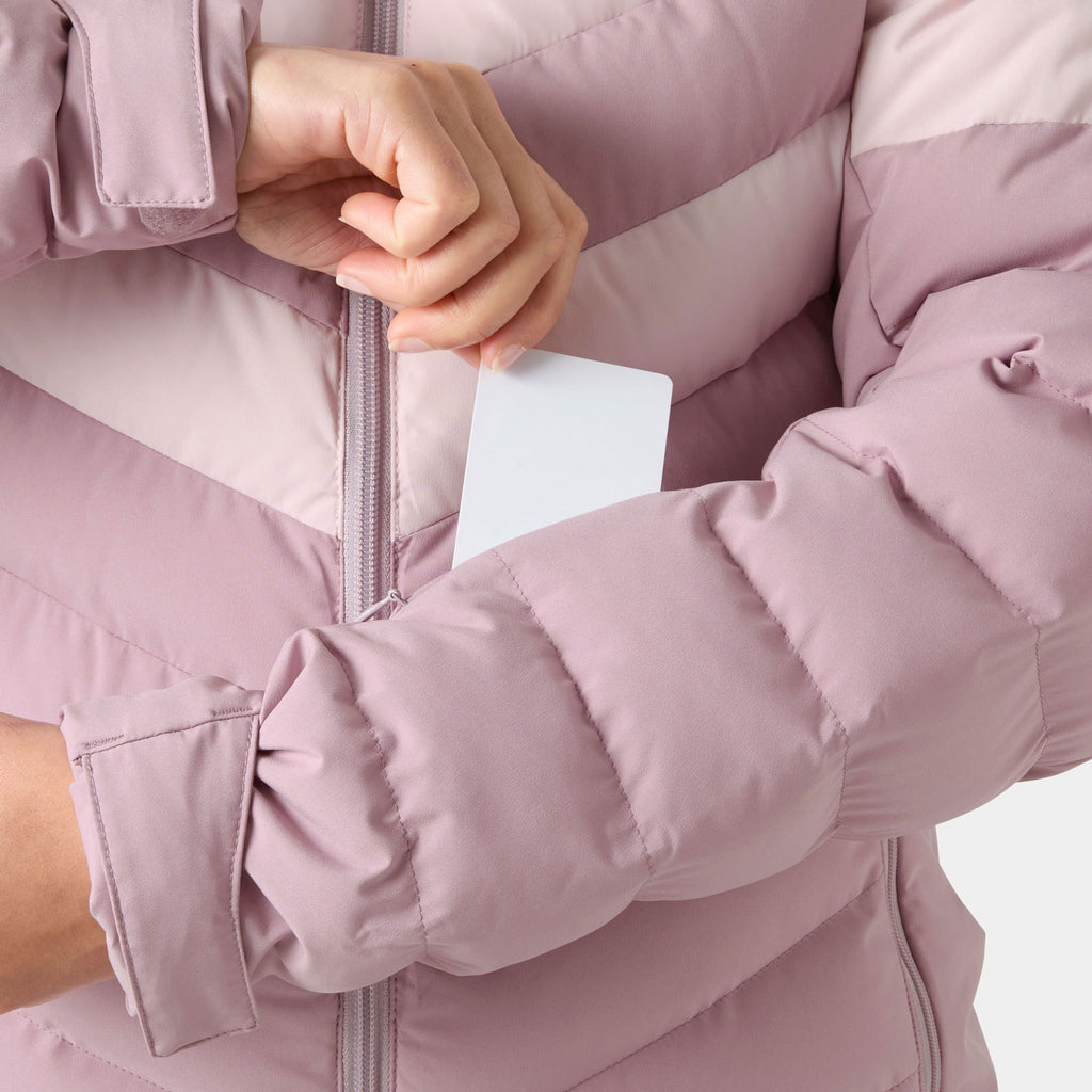 W IMPERIAL PUFFY JACKET, PURPLE CLAY, L