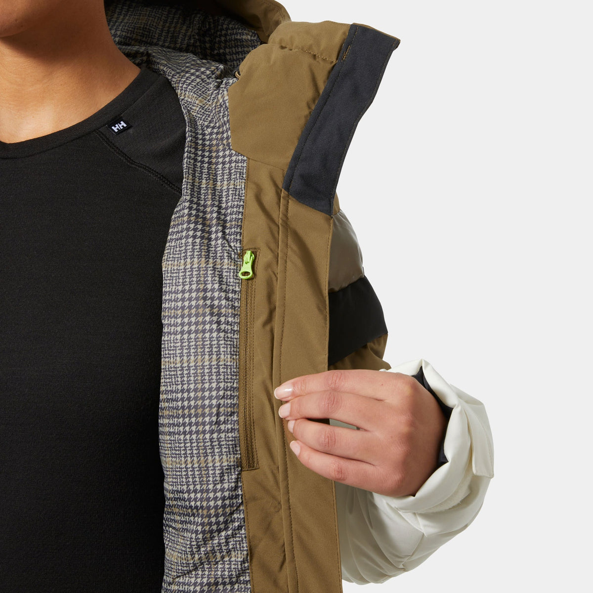 W IMPERIAL PUFFY JACKET, SEPIA, XL