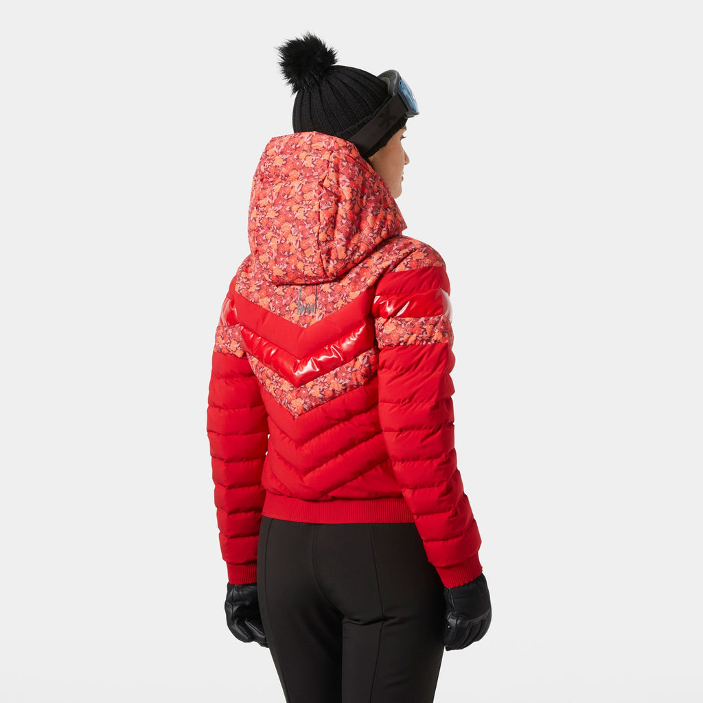 W IMPERIAL SHORT PUFFY JACKET, RED, L