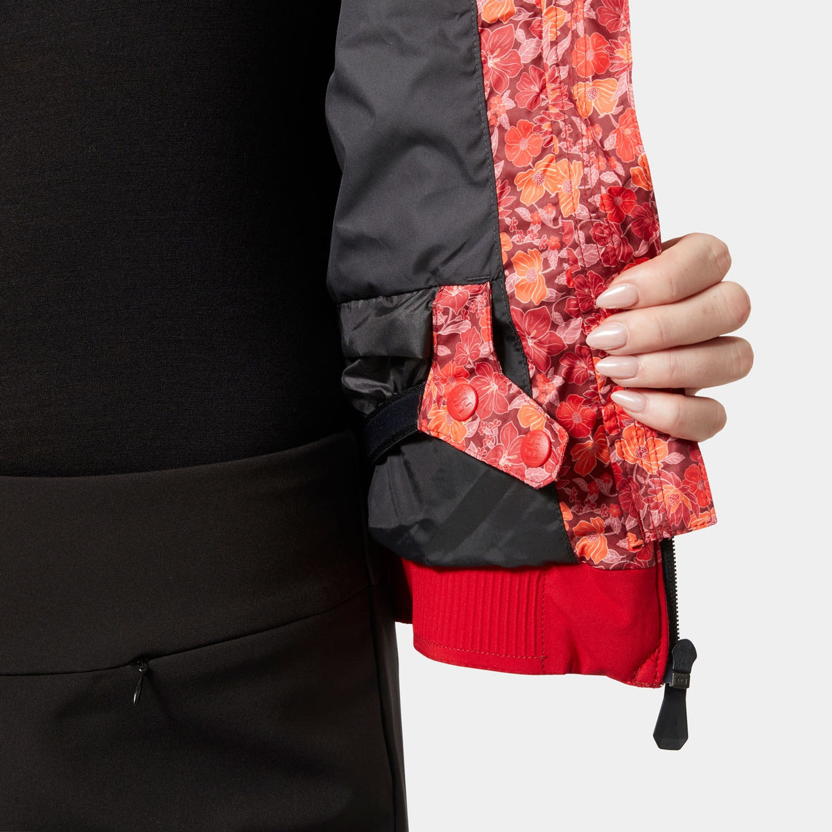 W IMPERIAL SHORT PUFFY JACKET, RED, L