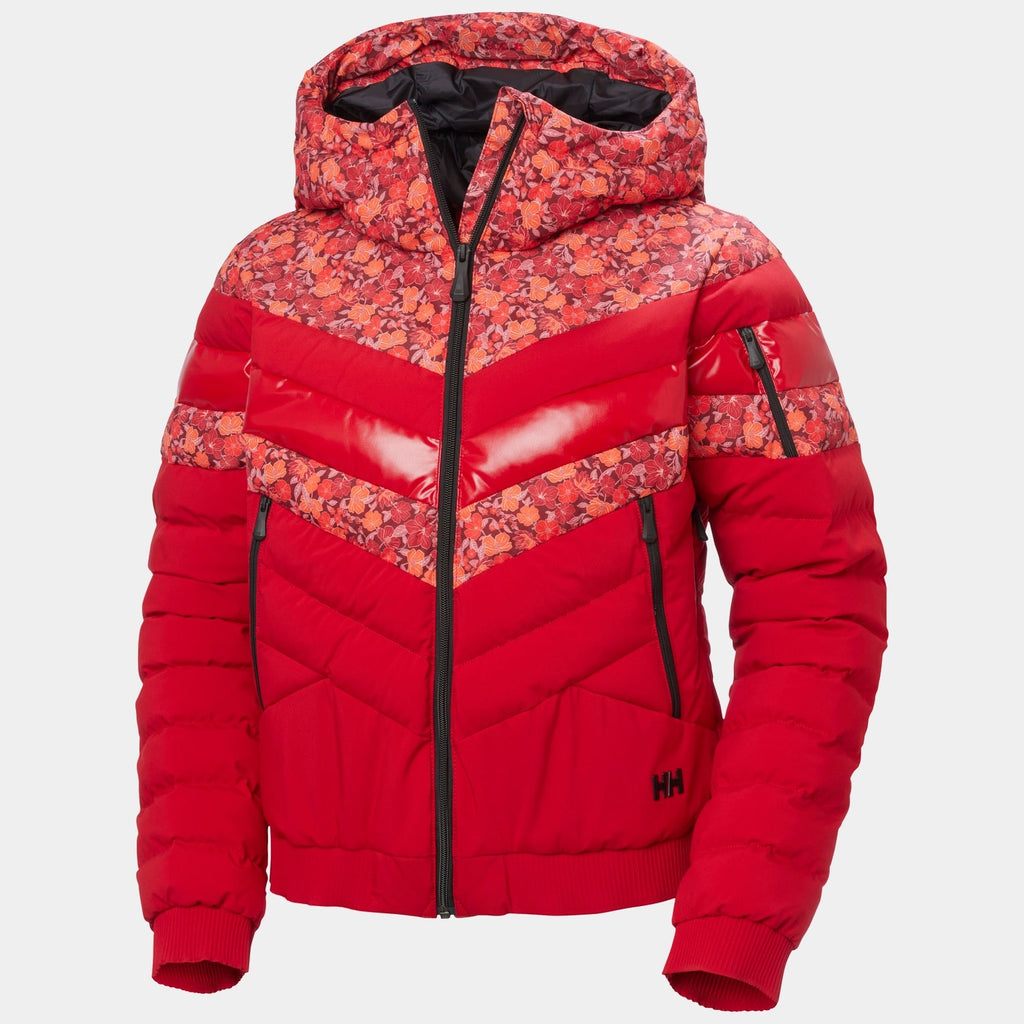 W IMPERIAL SHORT PUFFY JACKET, RED, L
