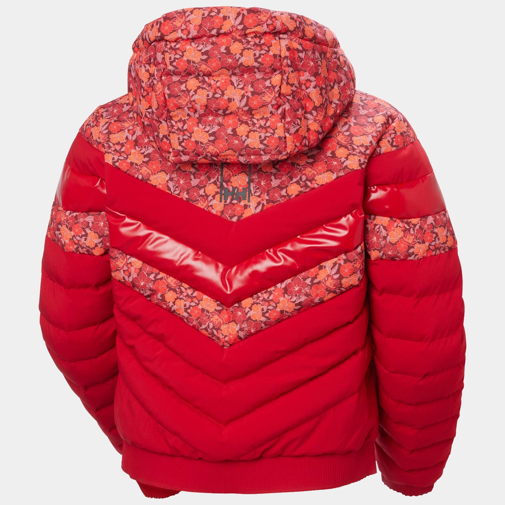 W IMPERIAL SHORT PUFFY JACKET, RED, L
