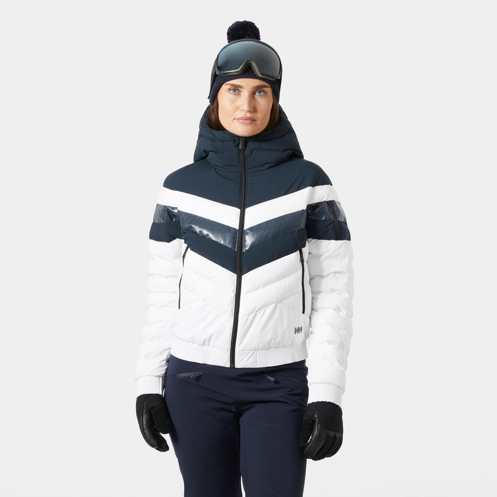 W IMPERIAL SHORT PUFFY JACKET, NAVY, L