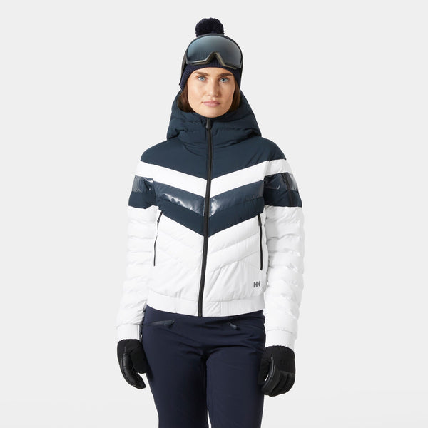 W IMPERIAL SHORT PUFFY JACKET, NAVY, L