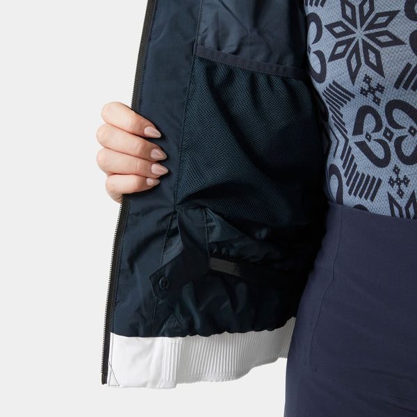 W IMPERIAL SHORT PUFFY JACKET, NAVY, L