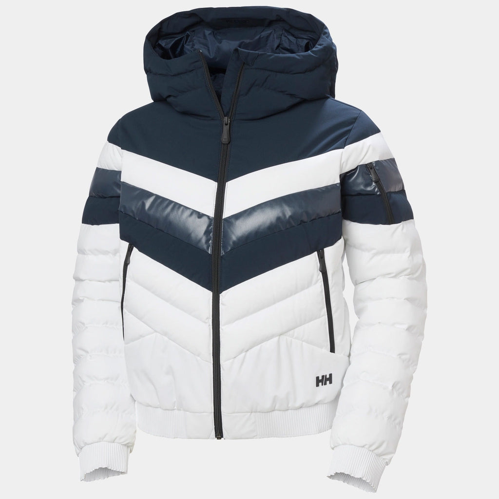 W IMPERIAL SHORT PUFFY JACKET, NAVY, L