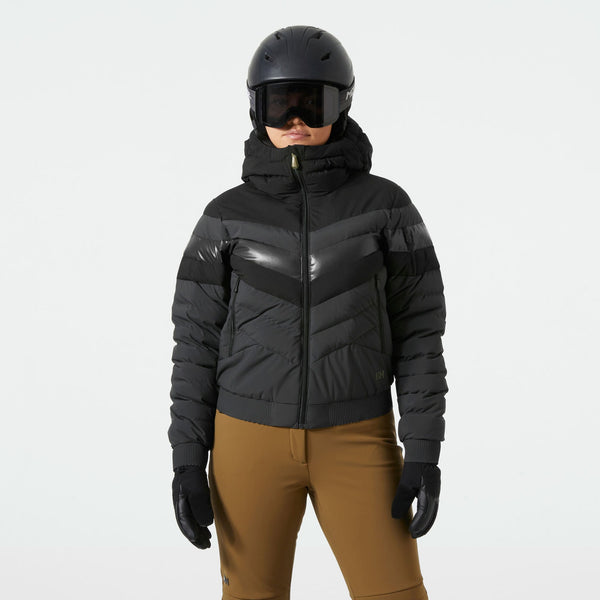 W IMPERIAL SHORT PUFFY JACKET, BLACK, S