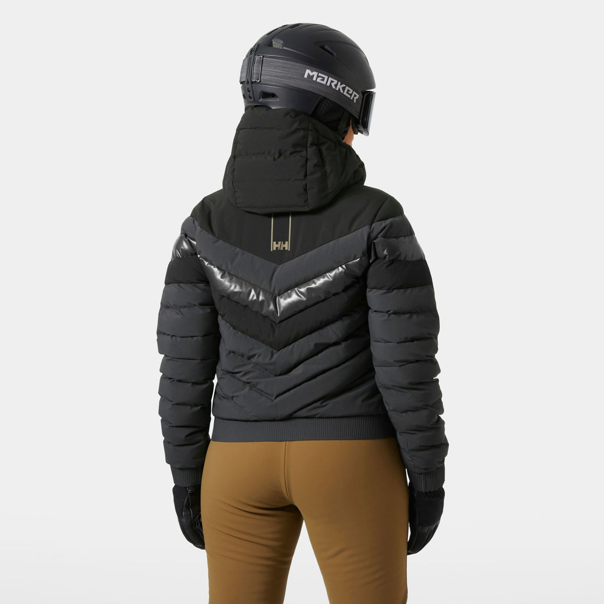 W IMPERIAL SHORT PUFFY JACKET, BLACK, S
