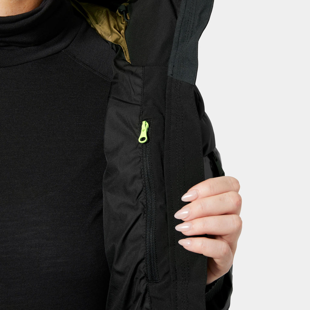 W IMPERIAL SHORT PUFFY JACKET, BLACK, S
