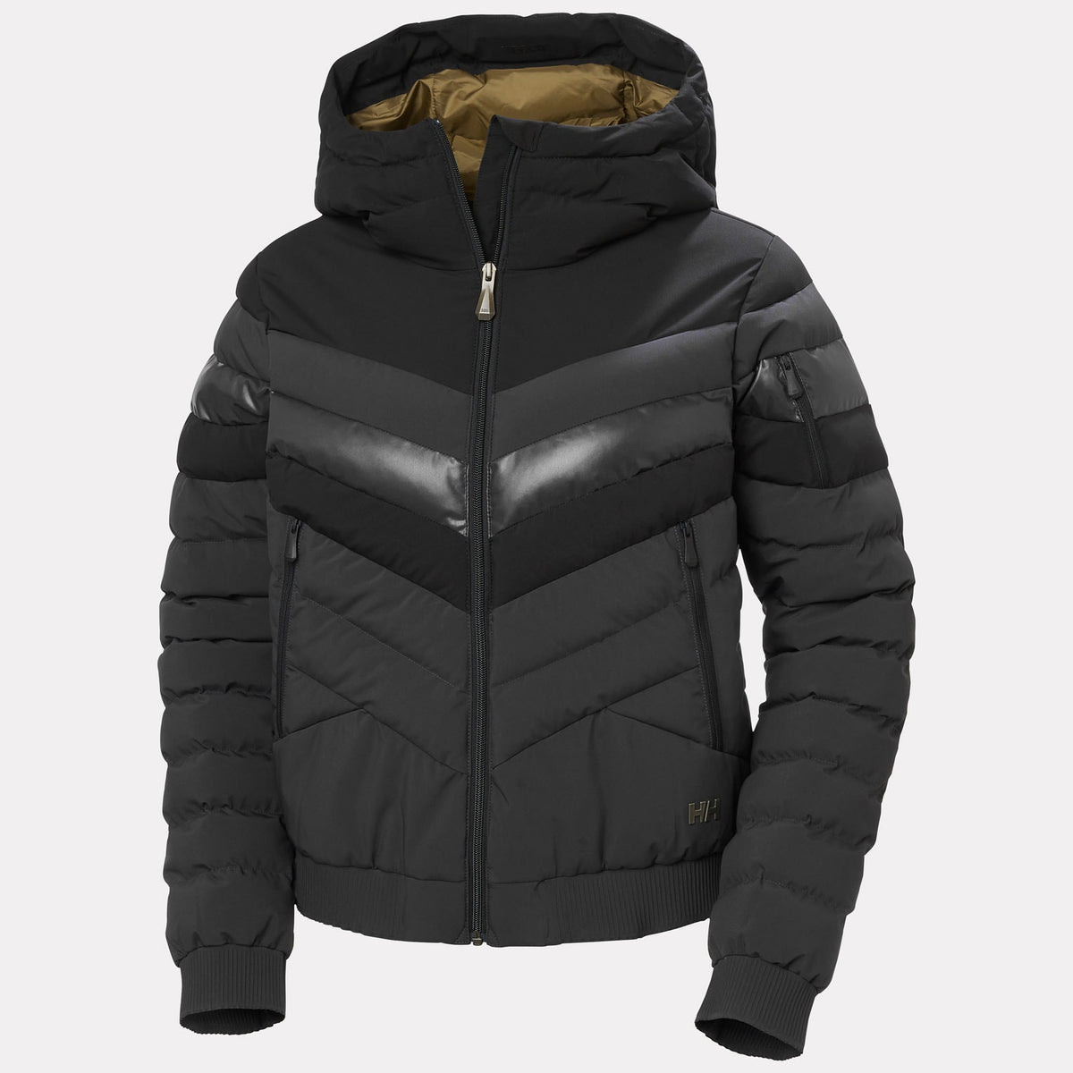 W IMPERIAL SHORT PUFFY JACKET, BLACK, S
