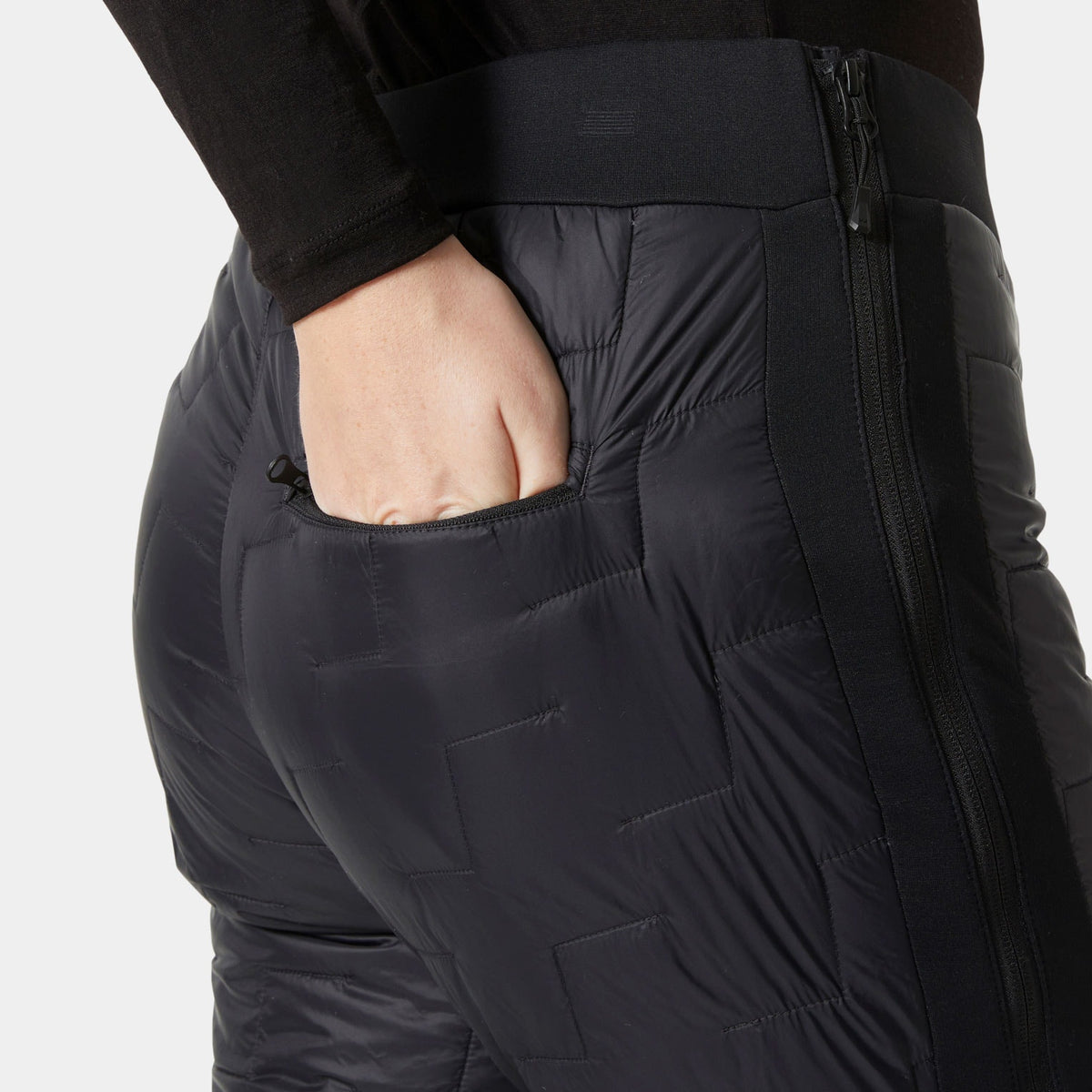 W LIFALOFT FULL ZIP INSULATOR, BLACK, XXL