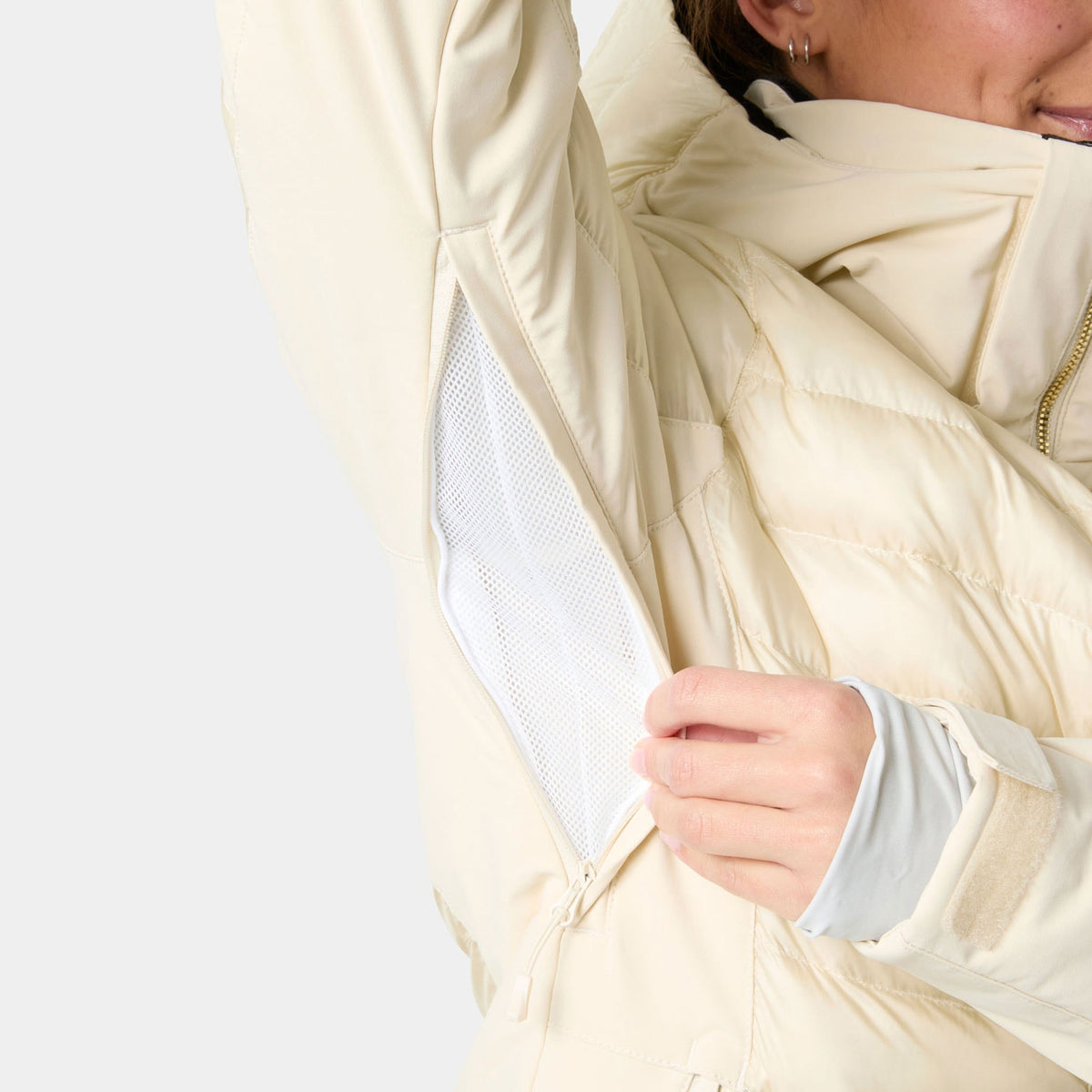 W AVANTI JACKET, CREAM, L