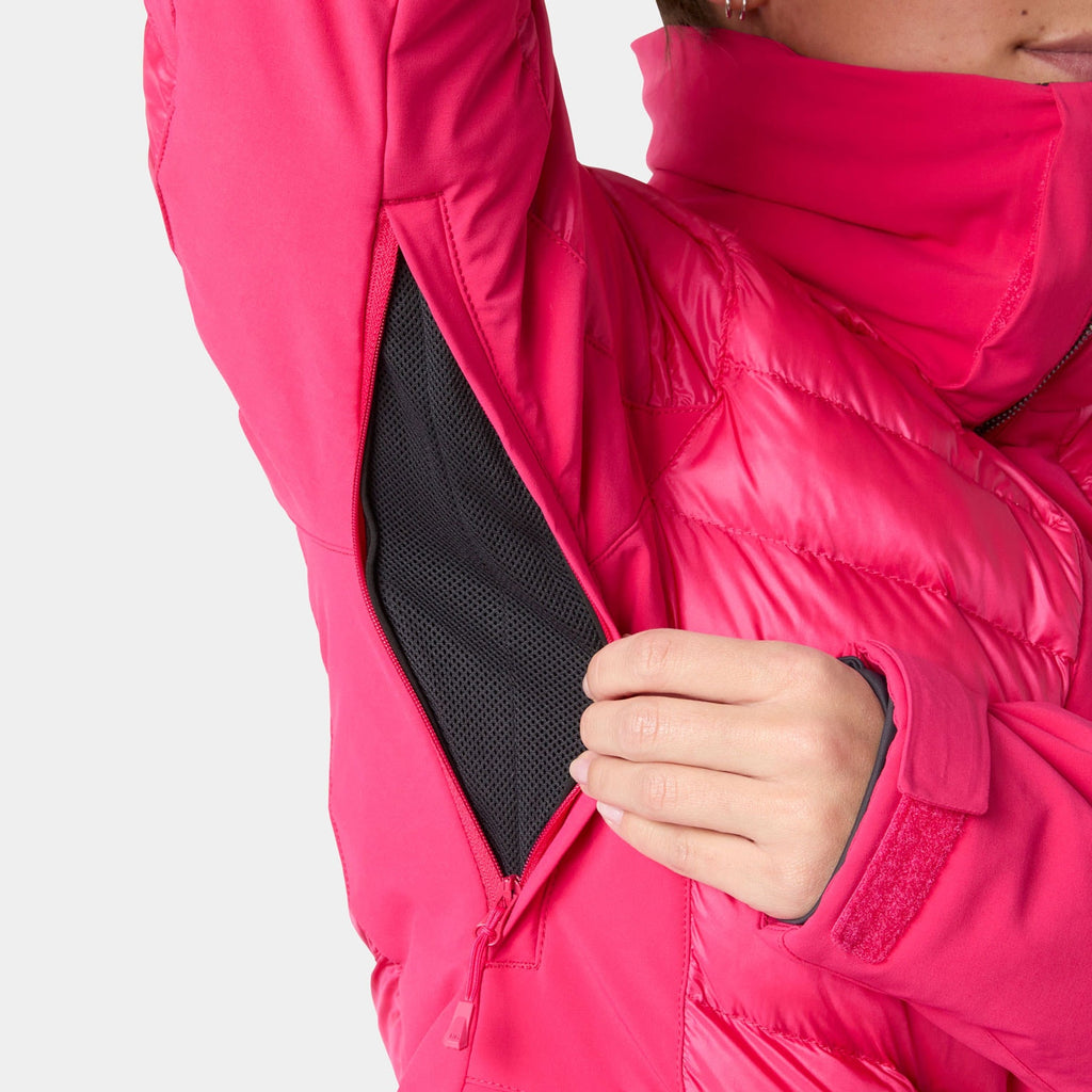 W AVANTI JACKET, CRANBERRY, L