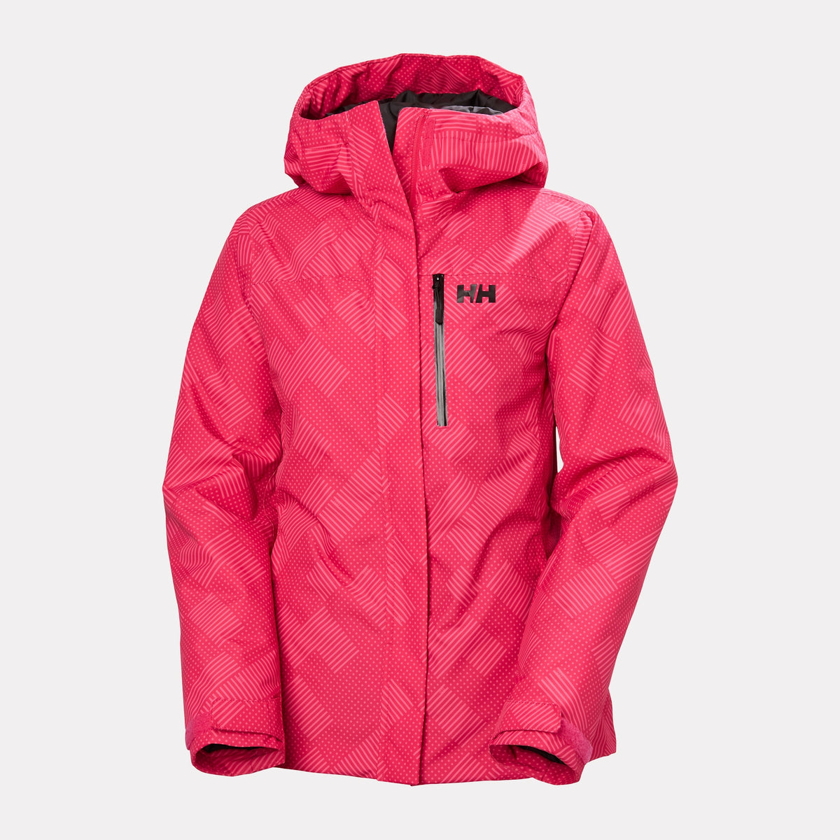 W SNOWPLAY JACKET, CRANBERRY P, XS