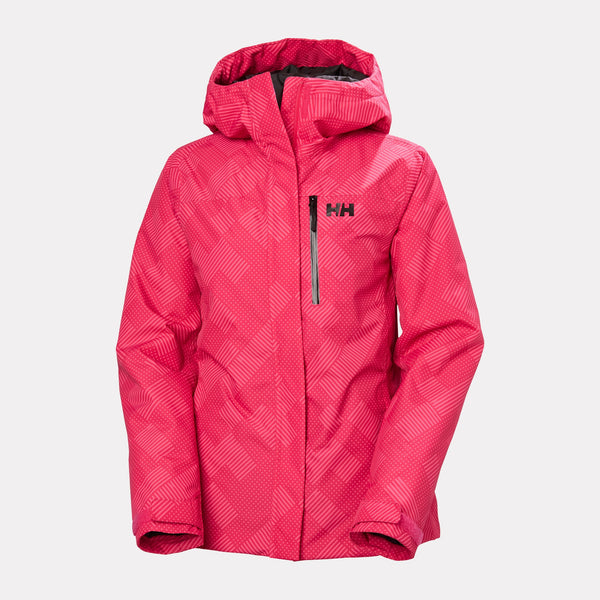 W SNOWPLAY JACKET, CRANBERRY P, XS