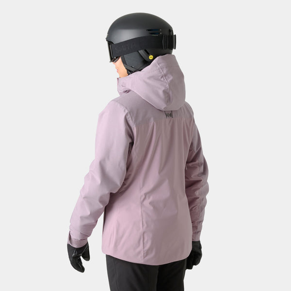W SNOWPLAY JACKET, PURPLE CLAY, M