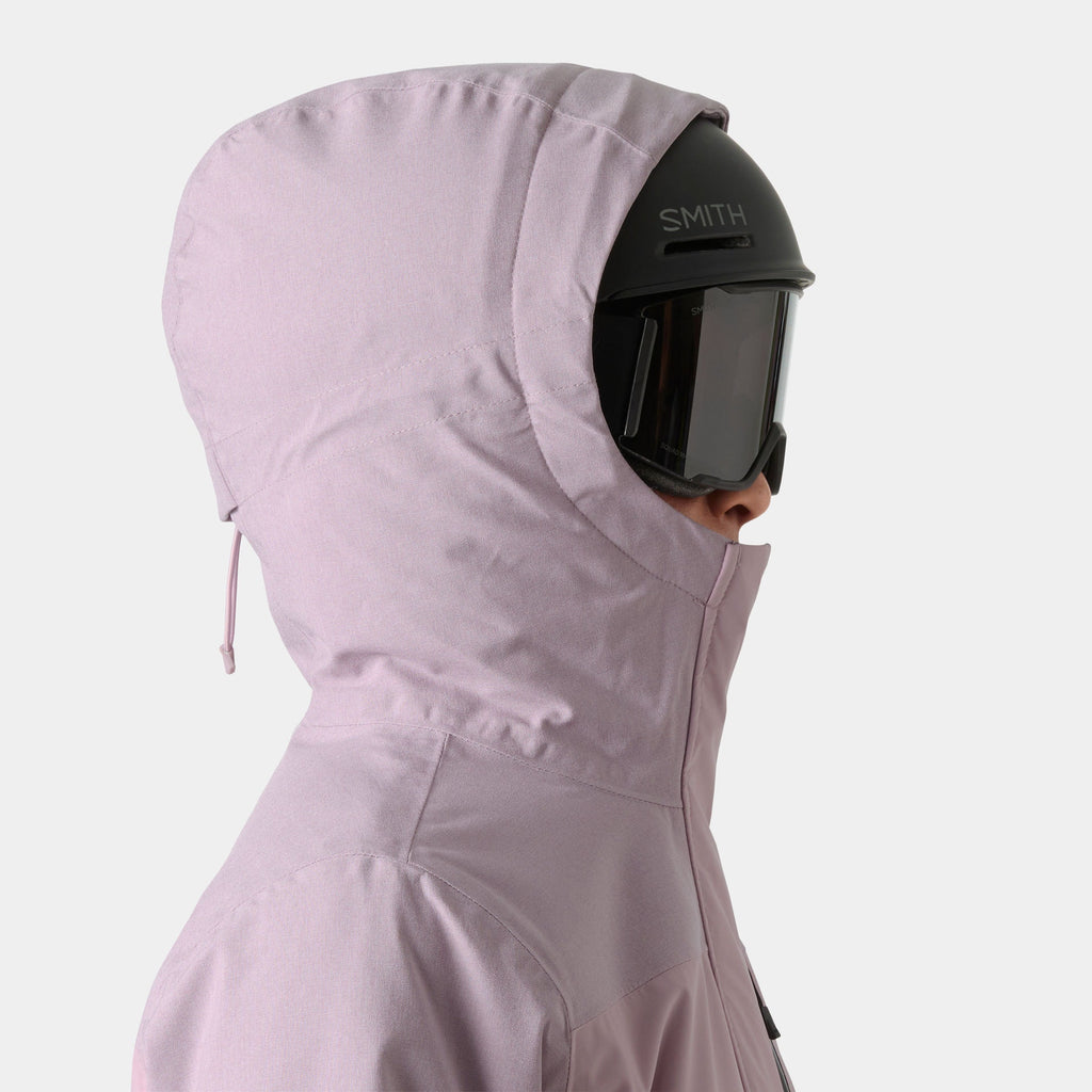W SNOWPLAY JACKET, PURPLE CLAY, M