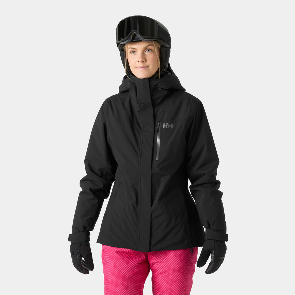 W SNOWPLAY JACKET, BLACK, L