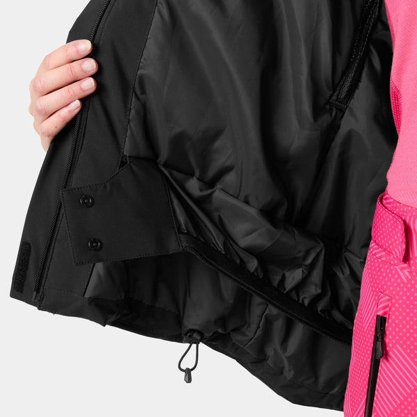 W SNOWPLAY JACKET, BLACK, L