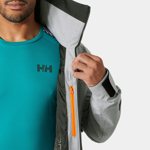 GARIBALDI 20 JACKET, GREY MELANG, XXL