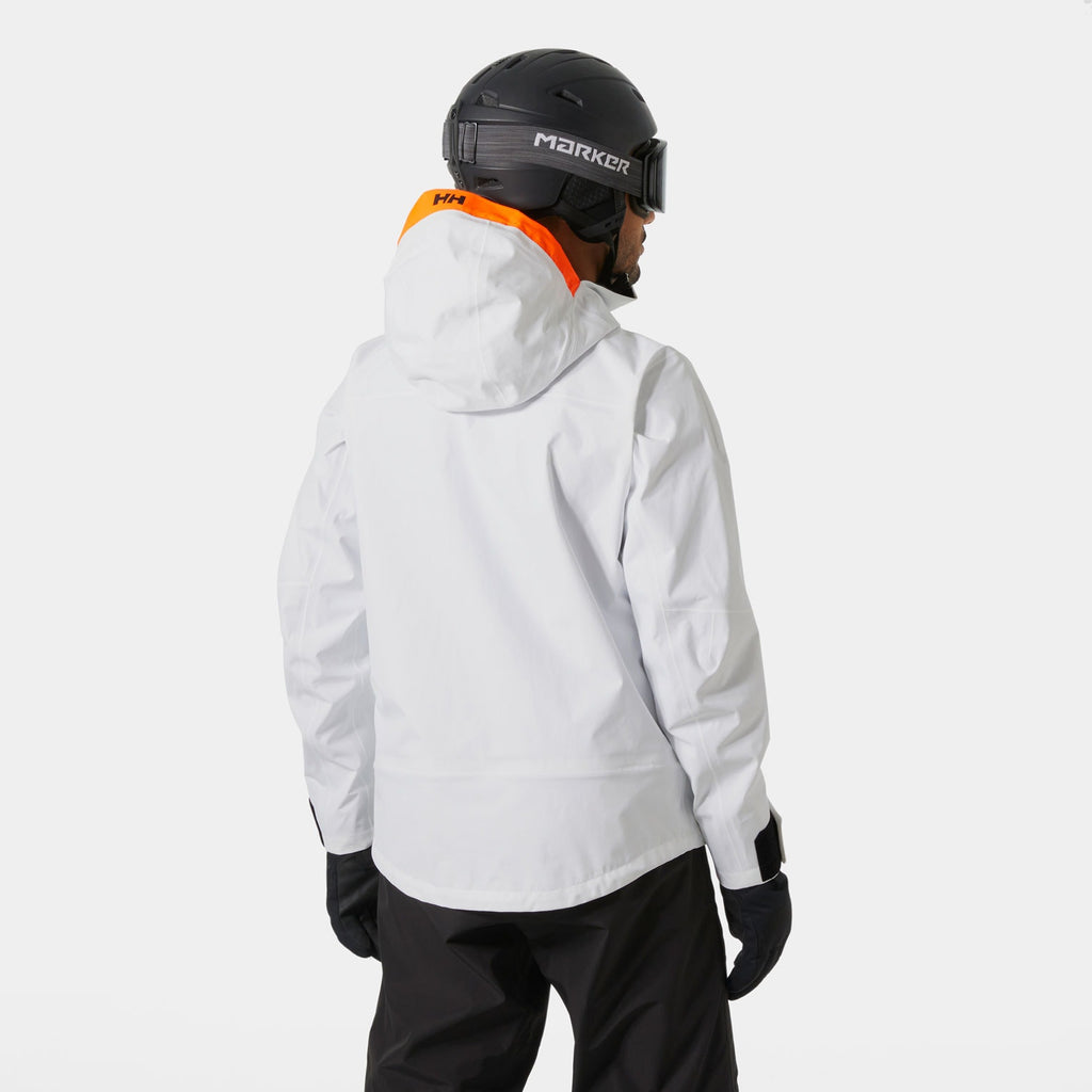 SOGN SHELL 20 JACKET, WHITE, XXL