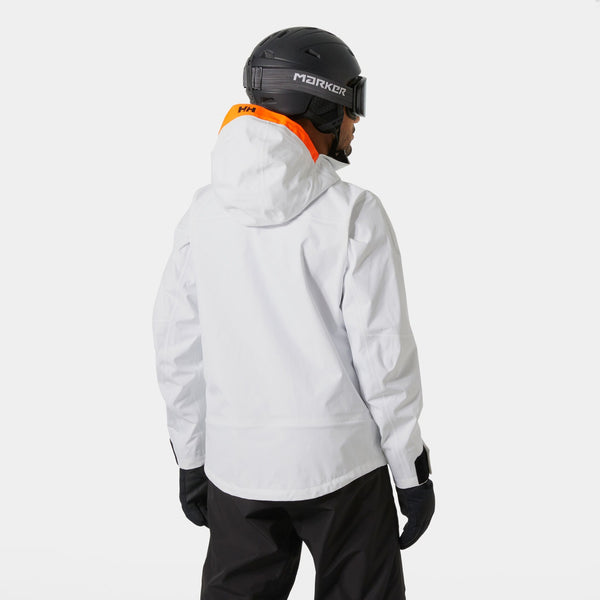 SOGN SHELL 20 JACKET, WHITE, XXL
