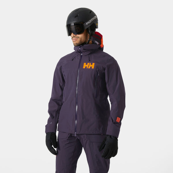 SOGN SHELL 20 JACKET, BLACK GRAPE, XXL