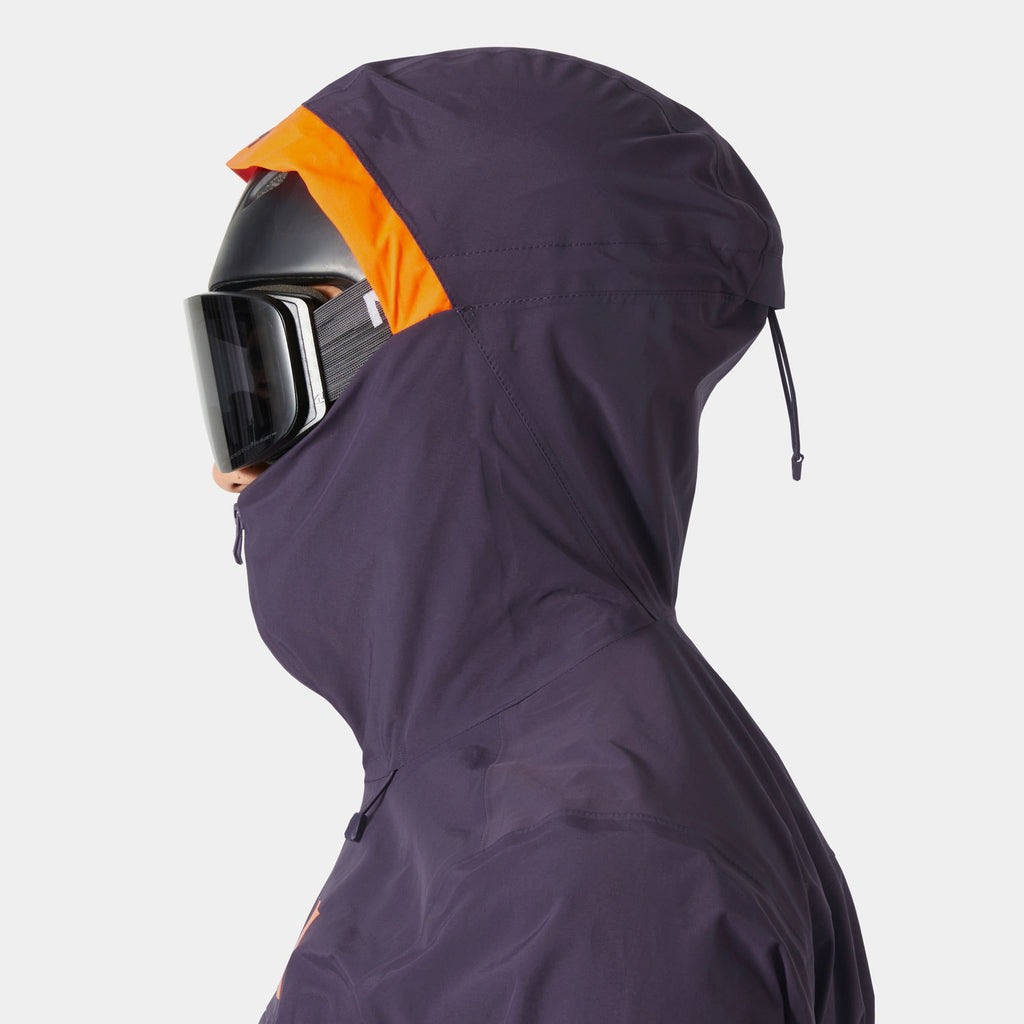 SOGN SHELL 20 JACKET, BLACK GRAPE, XXL