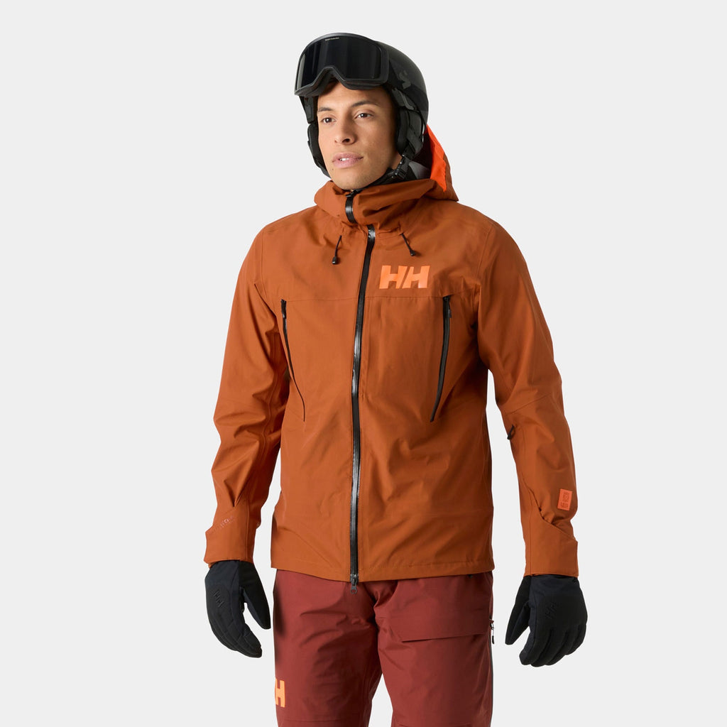SOGN SHELL 20 JACKET, GINGER BISC, XXL